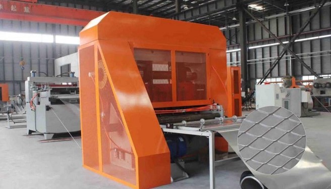 Expanded Metal Mesh Machine